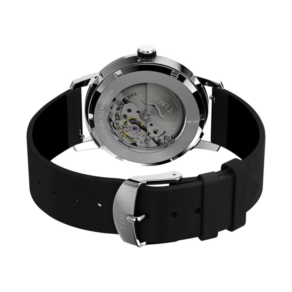 Marlin® Automatic 40mm - Blue on Leather Strap