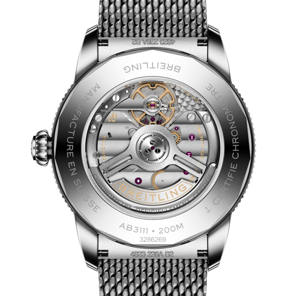 Superocean Heritage B31 Automatic 42mm - Black on Bracelet
