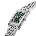 Classics Carrée Small Seconds 36x25mm - Green on Bracelet
