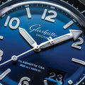 SeaQ Panorama Date 43mm - Galvanized Blue on Bracelet