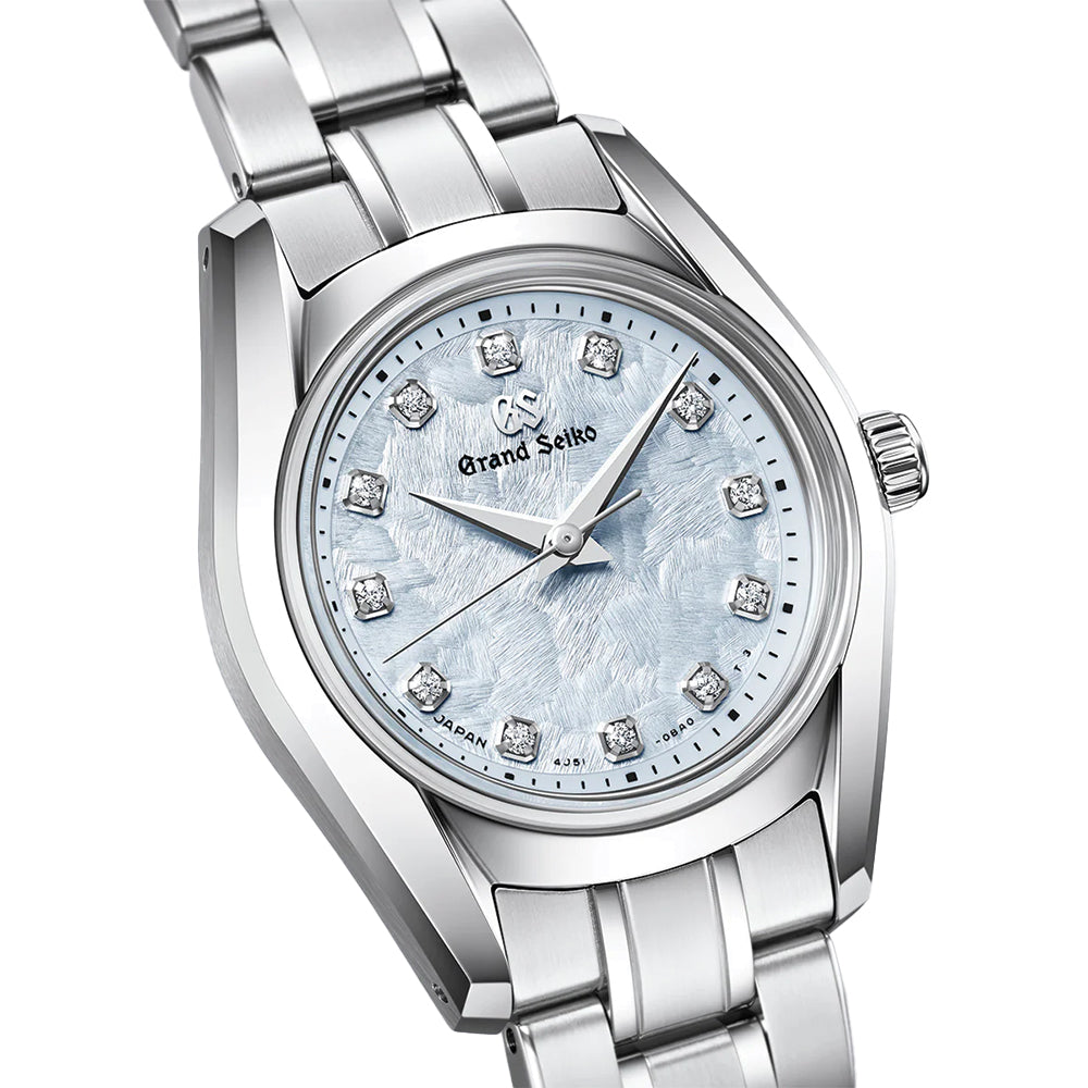 STGF389 “Spring Breeze” Ladies Heritage with Diamonds 26mm - Blue on Bracelet
