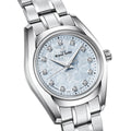 STGF389 “Spring Breeze” Ladies Heritage with Diamonds 26mm - Blue on Bracelet