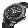 Riviera 10617 Baumatic COSC Certified 42mm - Black on Rubber Strap