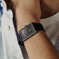 Rivanera Small Seconds 40mm - Black on Rubber Strap w/ Additional Strap