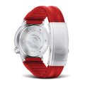 SAR Rescue Timer Automatic 42mm - Black on Red Rubber Strap