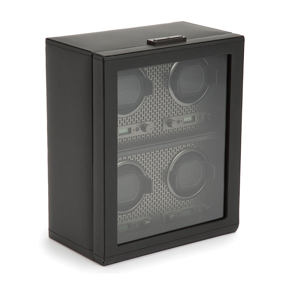 Axis 4 Piece Watch Winder - Powder Coat