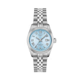 Ballade Powermatic 48 COSC 30mm - Ice Blue on Bracelet