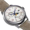 Limited Edition Bambino Version 9 41.5mm - White on Leather Strap w/ Extra Strap