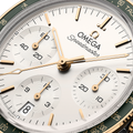 Speedmaster Chronograph Two-Tone 18K Moonshine™ Gold and Steel 38mm - Opaline Silvery on Bracelet