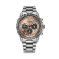 Promaster Navihawk Eco-Drive 40mm - Salmon on Bracelet