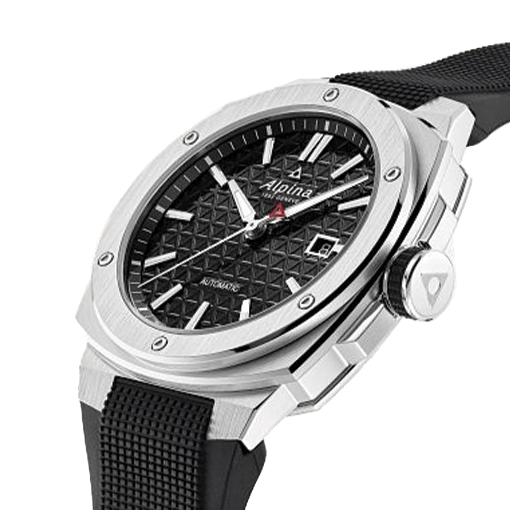 Alpiner Extreme Automatic 41mm - Black on Rubber Strap