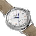 Limited Edition Bambino Version 2 40.5mm - White on Leather Strap