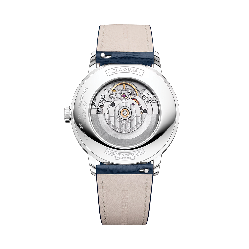 Classima 10879 Automatic 40mm - Blue on Leather Strap
