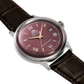 Bambino Version 2 40.5mm - Bordeaux on Leather Strap