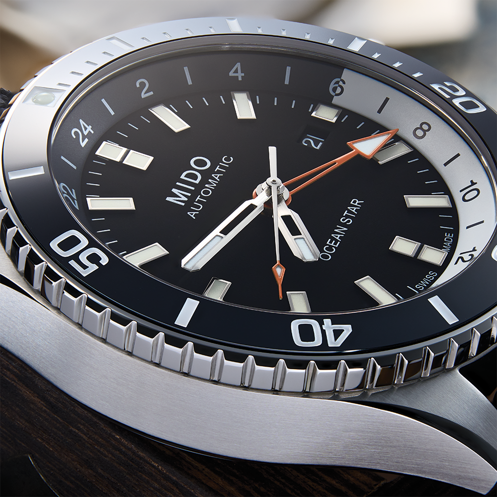 Ocean Star GMT 44mm - Black on Fabric Strap