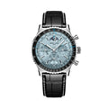 Navitimer B19 Chronograph Perpetual Calendar 43mm - Blue on Leather Strap