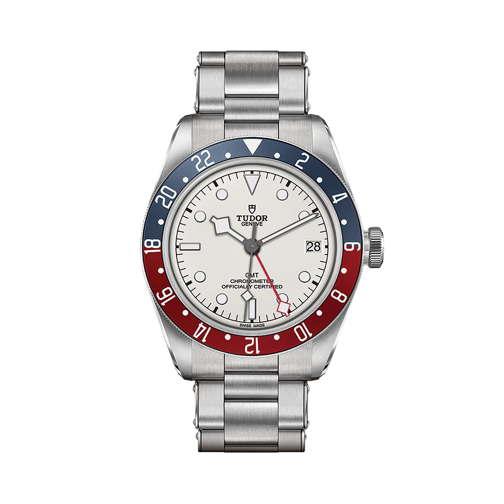 Black Bay GMT 41mm - White on Bracelet