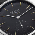 Orion Neomatik Sapphire Back 36mm - Black on Strap