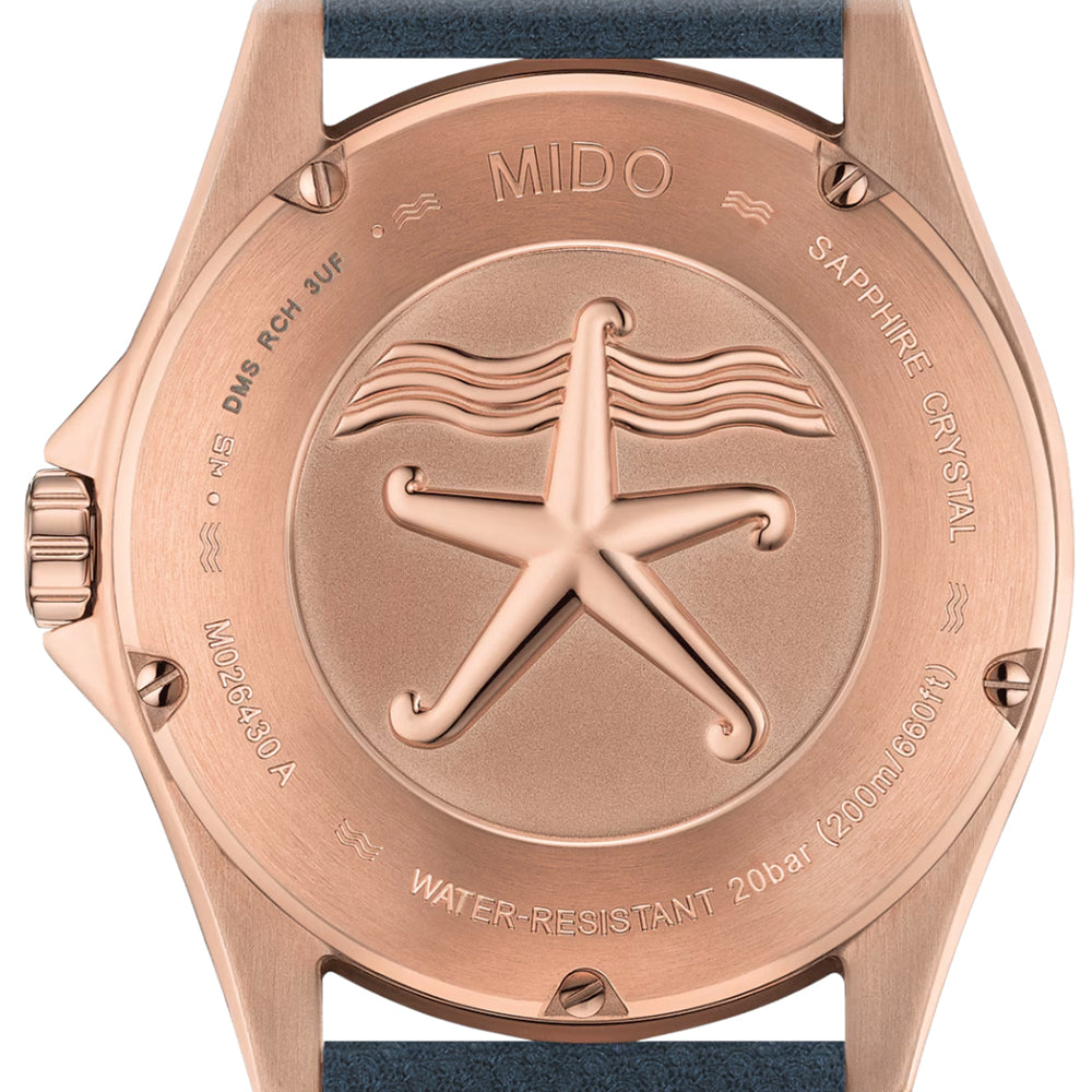 Ocean Star Captain 42.5mm - Blue on Fabric Strap