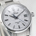 SLGB003 Evolution 9 Spring Drive UFA HI-Ti 37mm - Silver-Blue on Bracelet