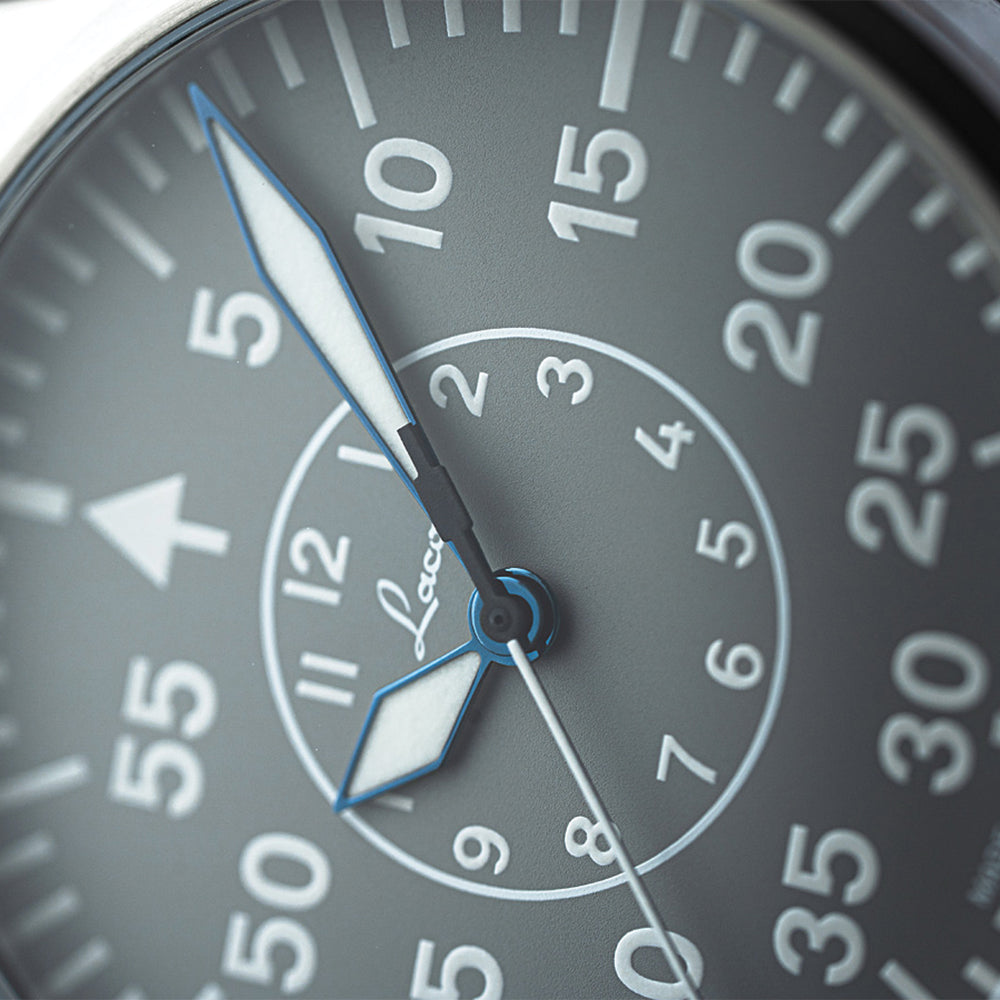 Pilot Watch Basic Aachen MB Automatic 42mm - Grey on Bracelet