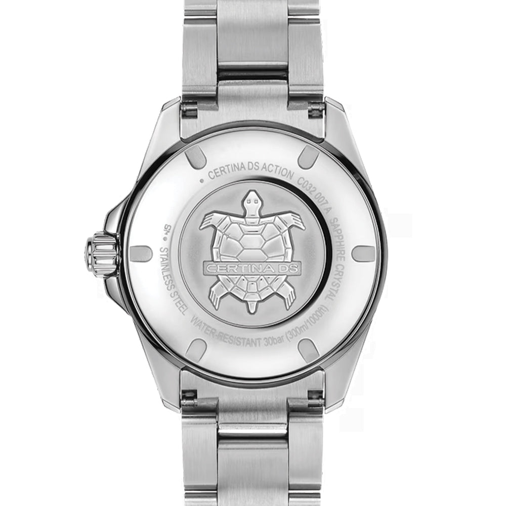 DS Action Powermatic 80 34.5mm - Black on Bracelet