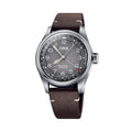Big Crown X Cervo Volante 38mm - Grey on Leather Strap