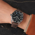Spirit Zulu Time 42mm - Black on Leather Strap