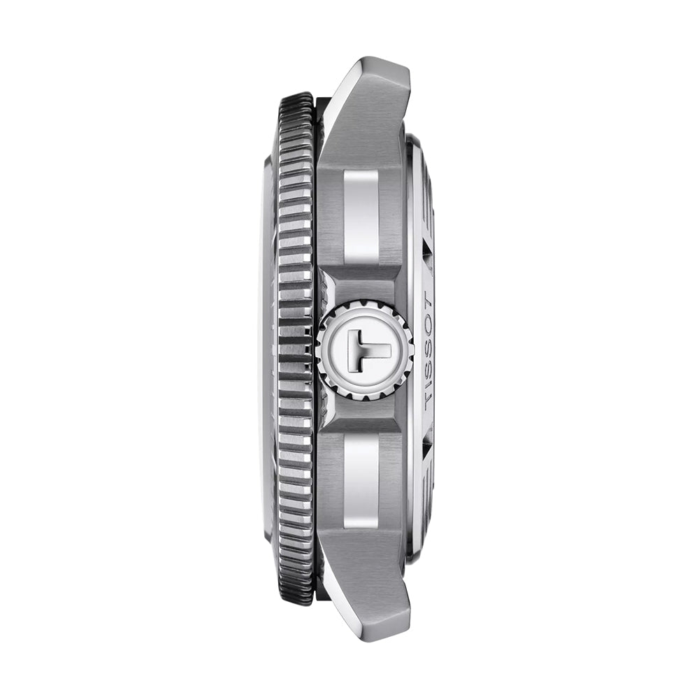 Seastar 2000 Professional Powermatic 80 46mm - Black on Rubber Strap