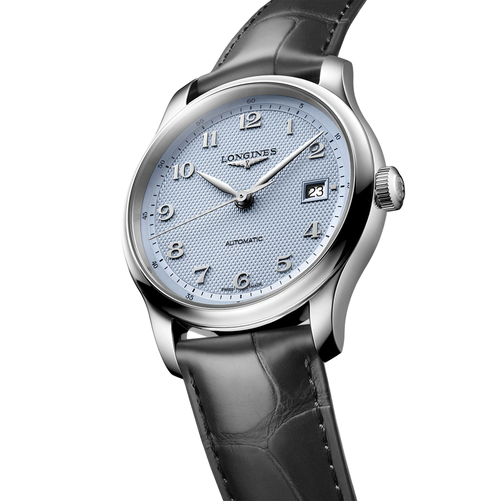 Master Collection 39mm - Blue on Leather Strap