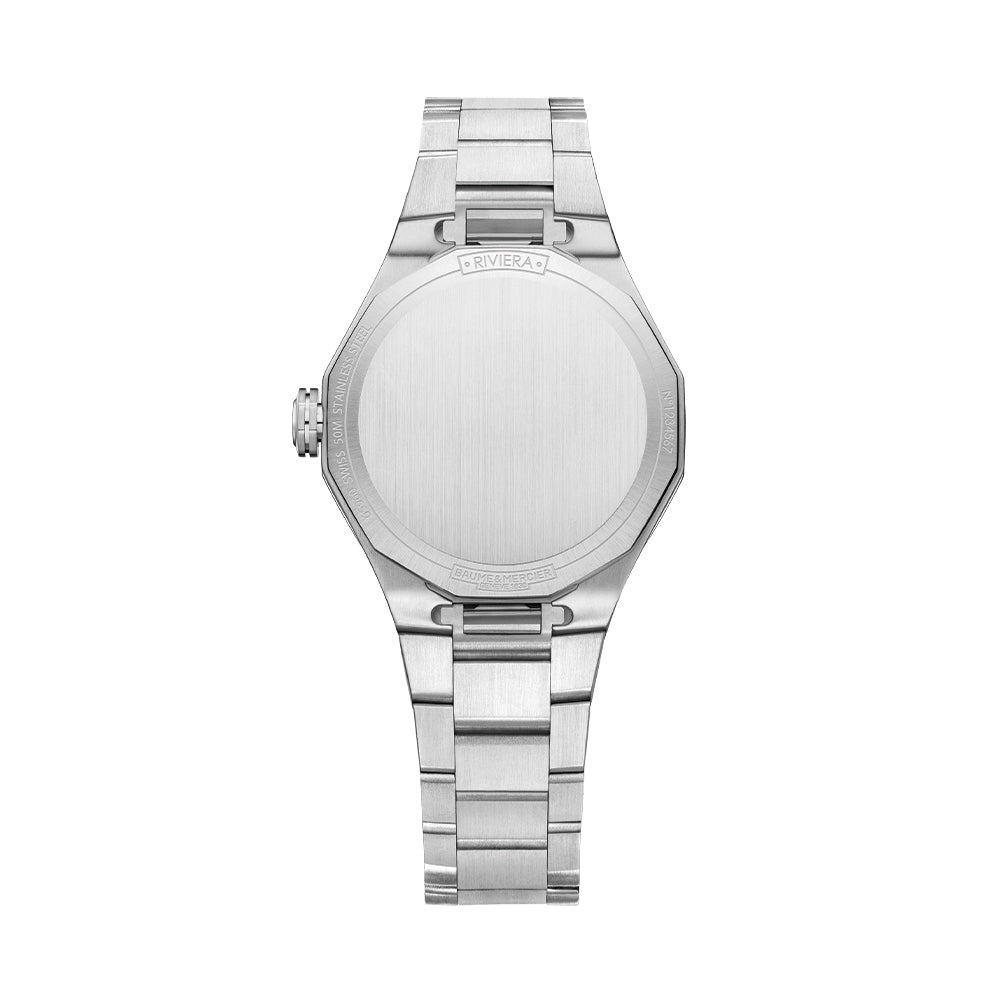Riviera 10811 Quartz Date 33mm - Blue on Bracelet