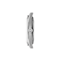 Visodate 39mm - Silver on Leather Strap