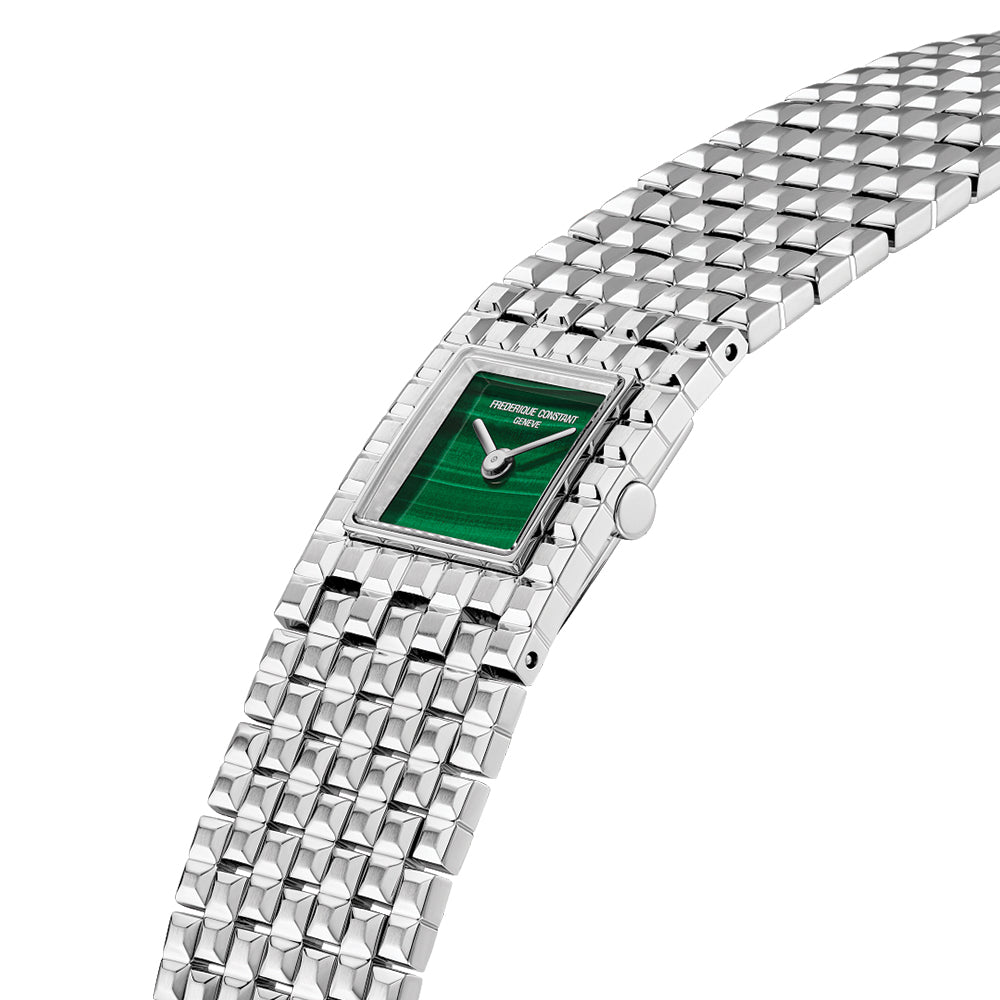 Classics Manchette 25.7x20mm - Green on Bracelet