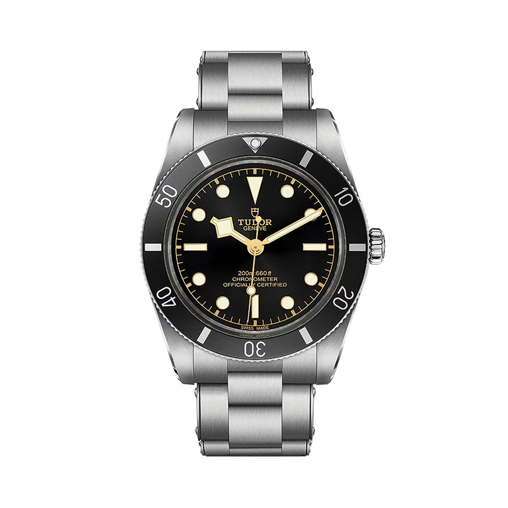 Black Bay 54 37mm - Black on Bracelet