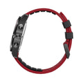 Swiss Army Chrono Quartz 42mm - Black on Black and Red Rubber Strap