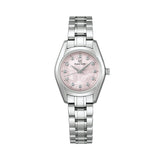 STGF387 “Hana-Ikada" Ladies Heritage with Diamonds 26mm - Pink on Bracelet