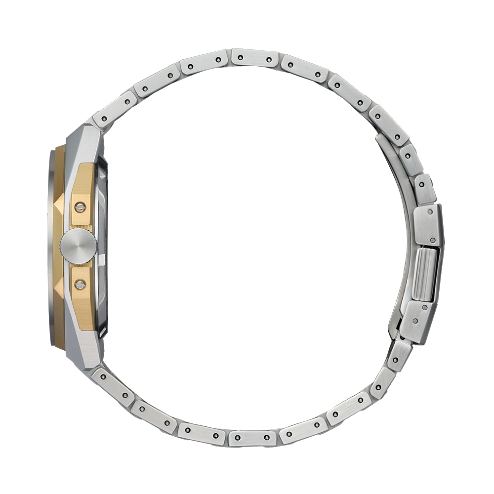 Series8 Automatic Two-Tone 39mm - White on Bracelet