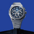 Defy Skyline Chronograph Skeleton 42mm - Blue on Bracelet
