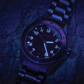 Spirit Zulu Time "1925" 18K Rose-Gold Capped Bezel 39mm - Black on Bracelet
