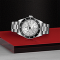 Black Bay 68 43mm - Silver, Black Bezel on Bracelet