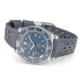 1545 Steel 40mm - Grey on Rubber Strap