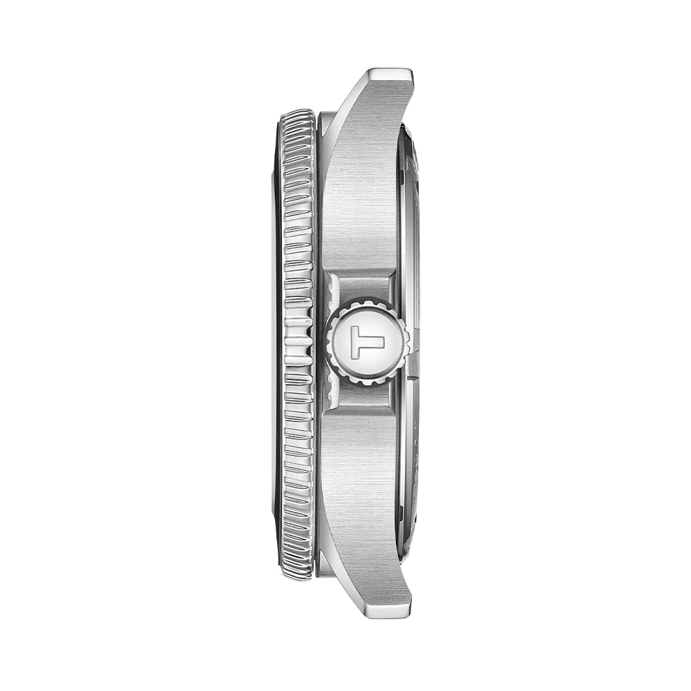 Seastar 1000 GMT Quartz 40mm - Black on Rubber Strap