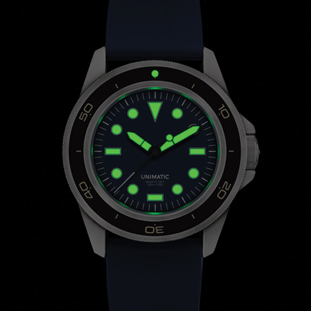 U1-DHN Limited Edition 41.5mm - Blue on Strap