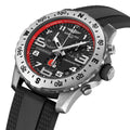 Endurance Pro Browns Limited NFL Edition Titanium 44mm - Black on Rubber Strap