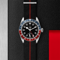Black Bay GMT 41mm - Black on Fabric Strap