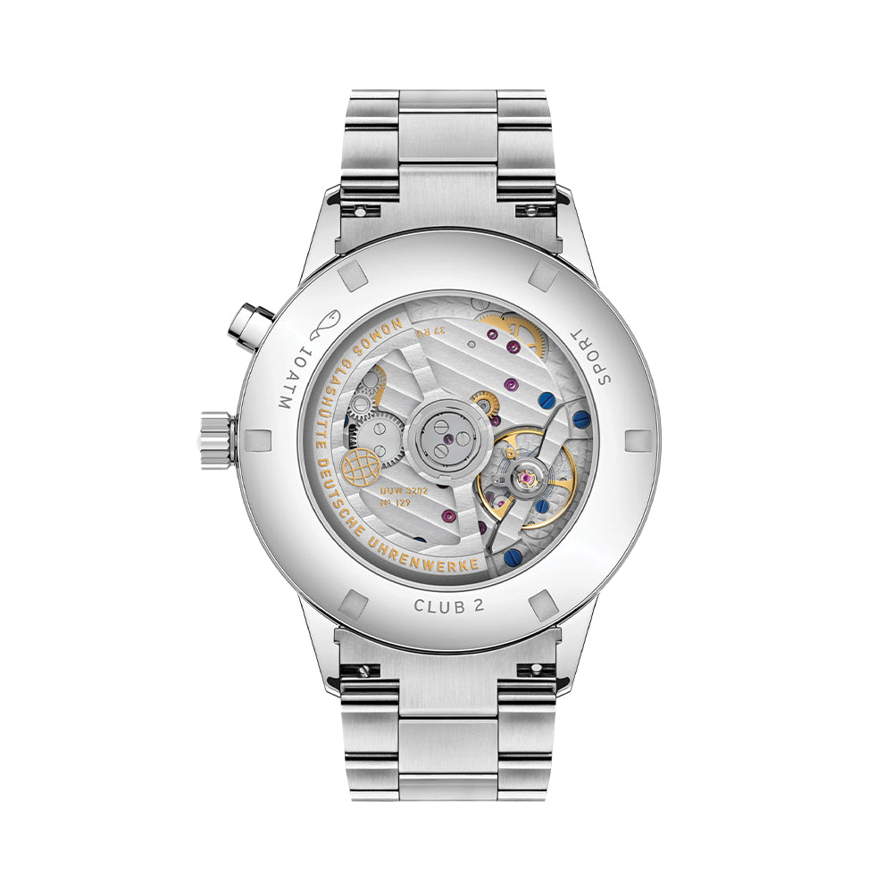 Club Sport Neomatik Worldtimer 40mm - Blue on Bracelet