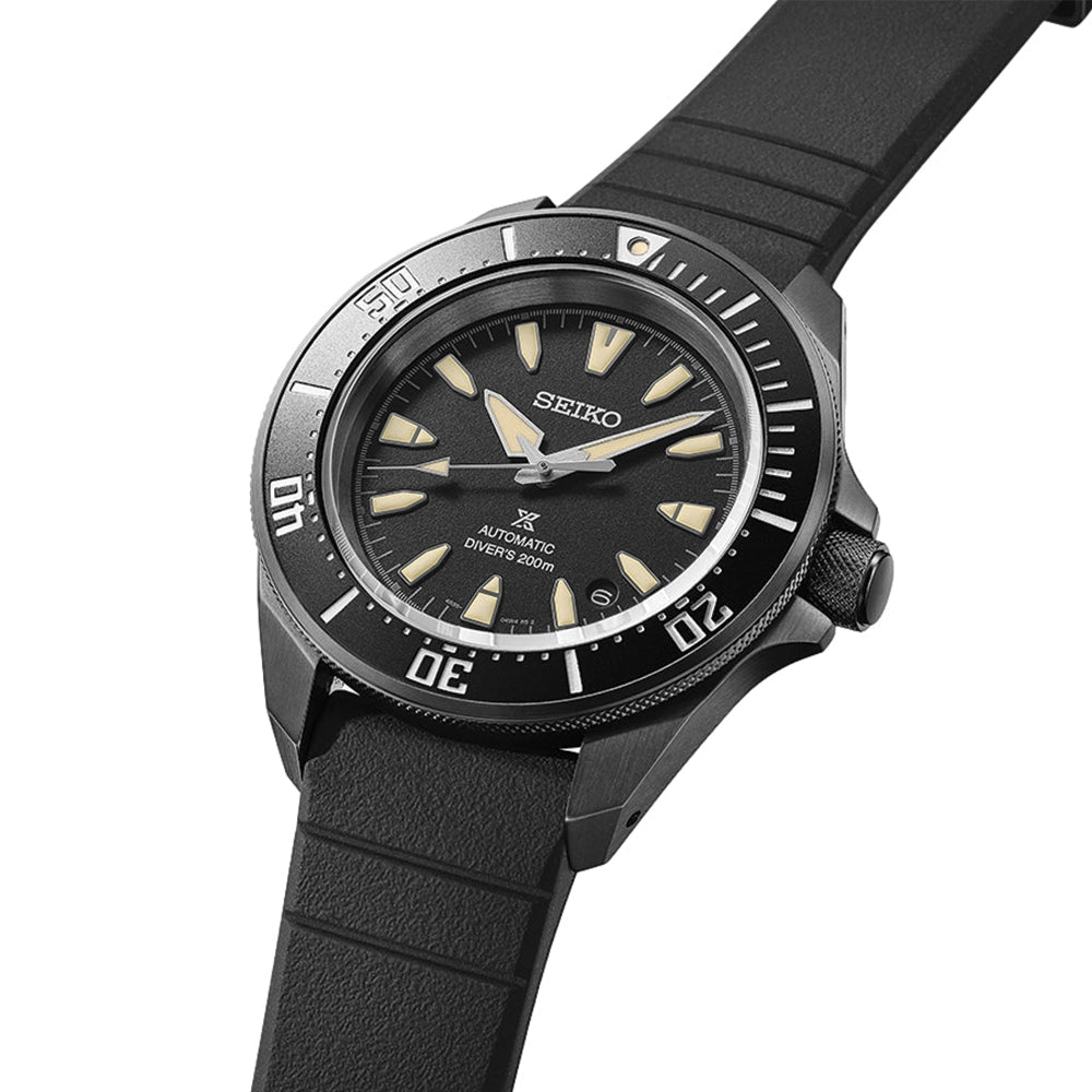 SRPL15 Prospex Samurai Diver 41.7mm - Black on Rubber Strap