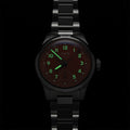 Big Crown Pointer Date Caliber 403 40mm - Green on Bracelet