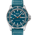 Ocean Star Tribute 40.5mm - Blue on Bracelet w/ Additional Fabric Strap