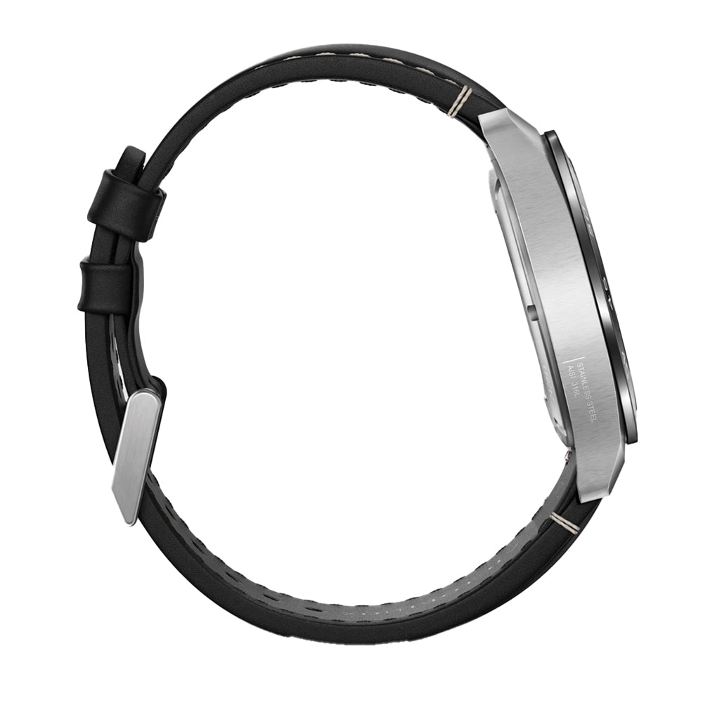 Swiss Army Automatic 42mm - Black on Black Leather Strap